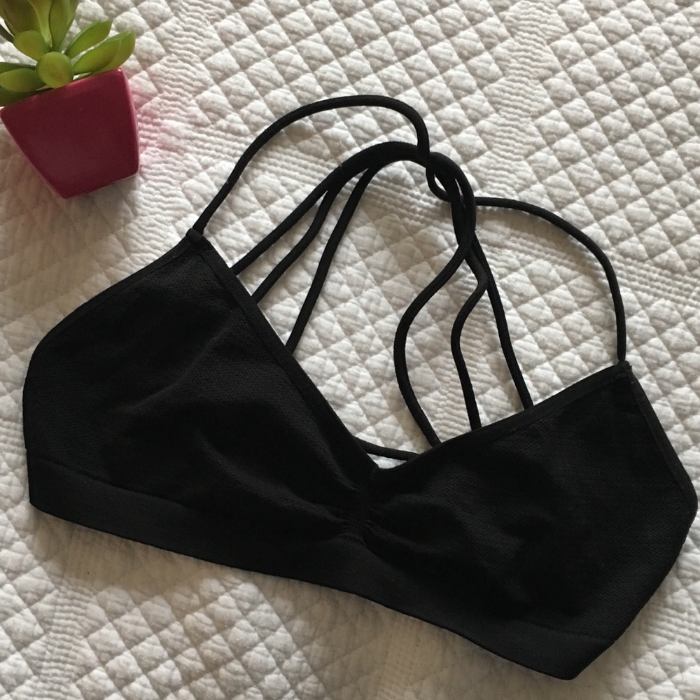 Black bralette